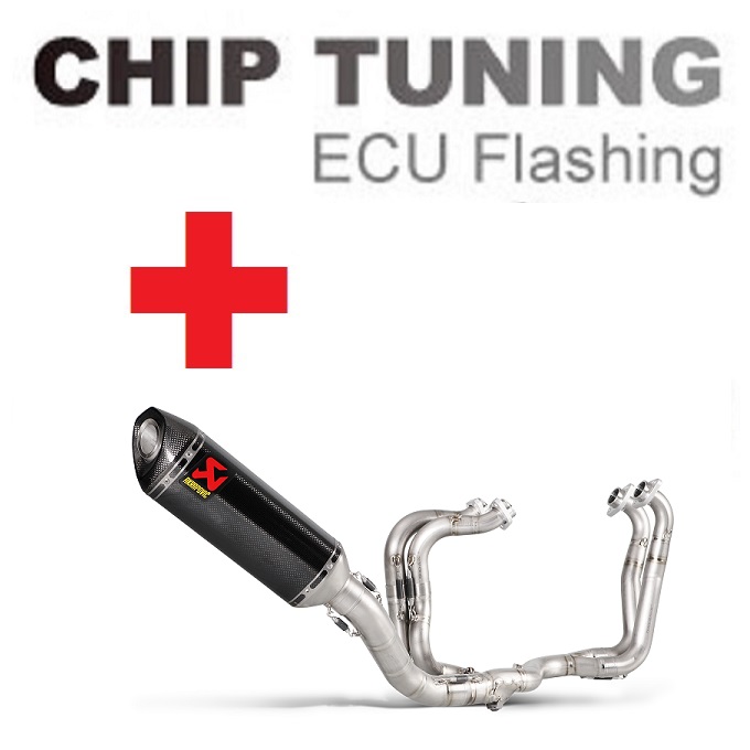 High Performance ECU Flash tuning + Akrapovic S-A10E8-RC (Stage 3)