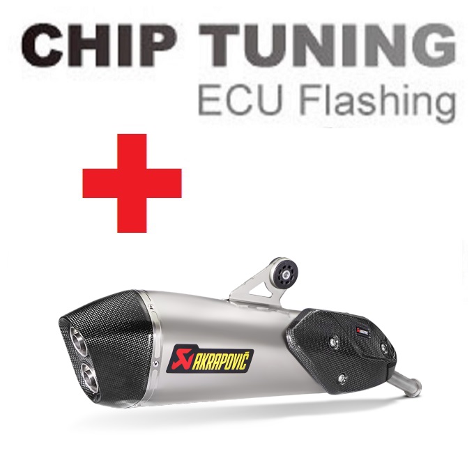 High Performance ECU Flash tuning + Akrapovic S-B6SO8-HZAAT (Stage 3)