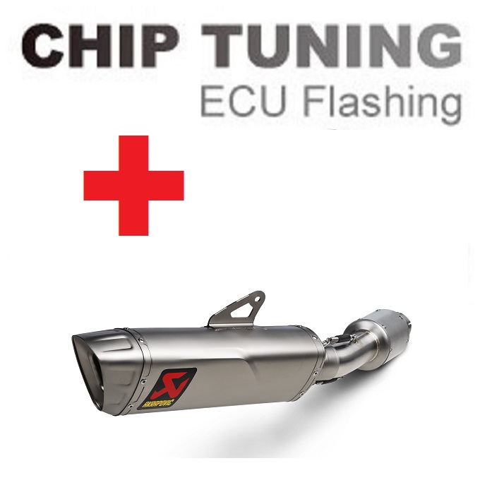 High Performance ECU Flash tuning + Akrapovic S-H10SO25-APLT/TD (Stage 3)