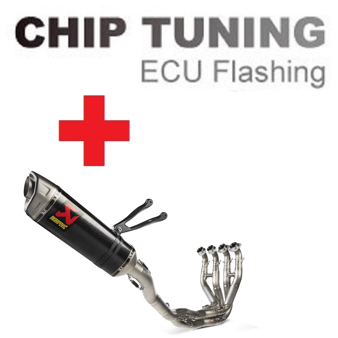 High Performance ECU Flash tuning + Akrapovic S-K10E10-RC (Stage 3)