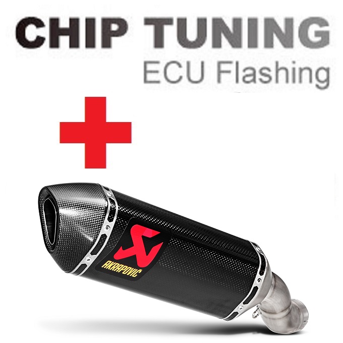 High Performance ECU Flash tuning + Akrapovic S-K10SO16-HZC (Stage 3)