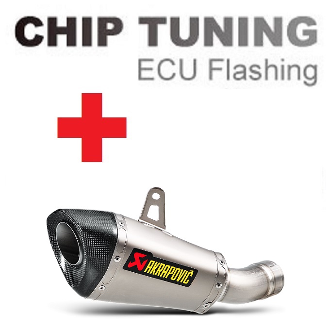 High Performance ECU Flash tuning + Akrapovic S-K10SO17-ASZ (Stage 3)