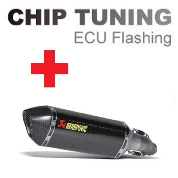 High Performance ECU Flash tuning + Akrapovic S-K10SO2-HZC (Stage 3)