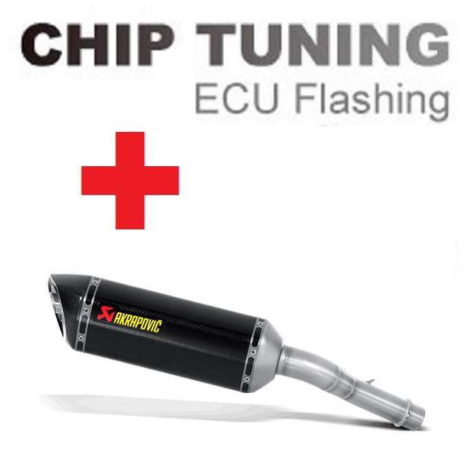 High Performance ECU Flash tuning + Akrapovic S-K10SO20-HZC (Stage 3)