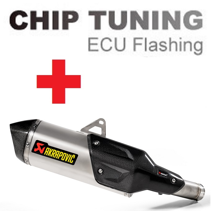 High Performance ECU Flash tuning + Akrapovic S-K10SO22-HWT (Stage 3)