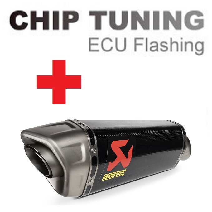 High Performance ECU Flash tuning + Akrapovic S-K10SO27-HRC (Stage 3)