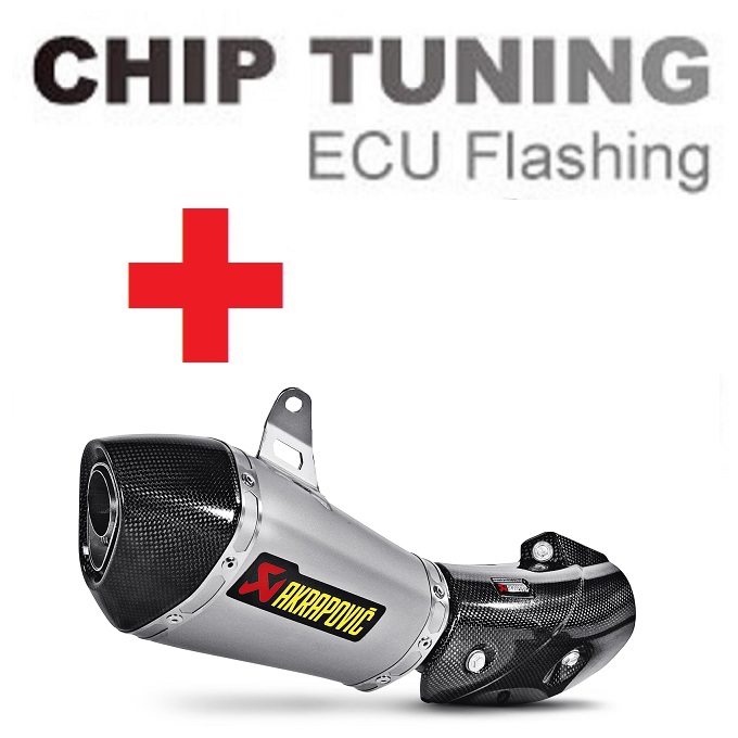 High Performance ECU Flash tuning + Akrapovic S-K10SO7T-HASZ (Stage 3)