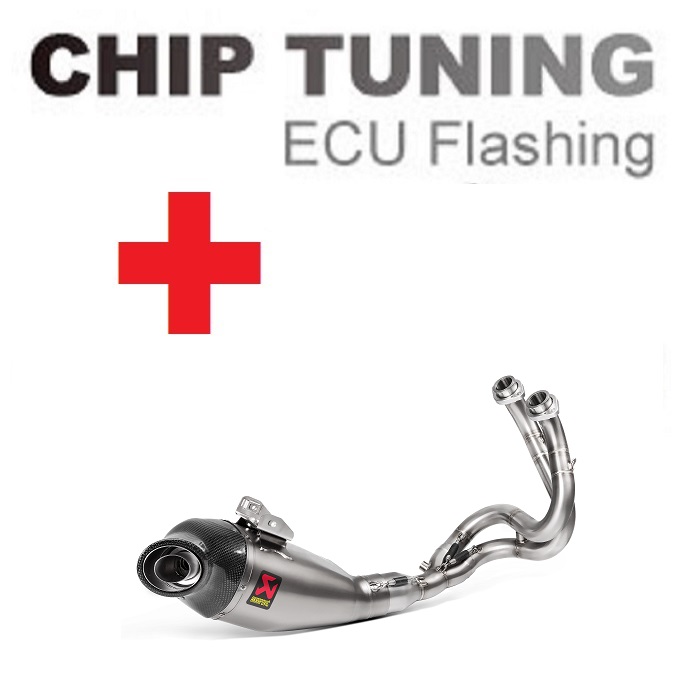 High Performance ECU Flash tuning + Akrapovic S-K6R10-HEGEHT (Stage 3)