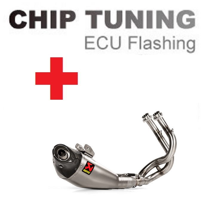 High Performance ECU Flash tuning + Akrapovic S-K6R12-HEGEHT (Stage 3)