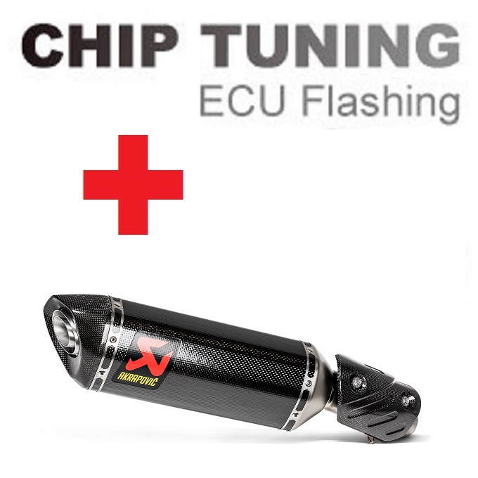 High Performance ECU Flash tuning + Akrapovic S-K6SO7-HZC (Stage 3)