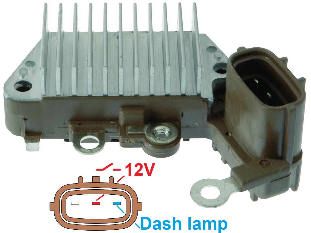 RG-ZZR- Kawasaki ZZR1200 ZZ-R1200 ZX1200 Ninja Bobcat voltage regulator (126000-2490, 230-52102)