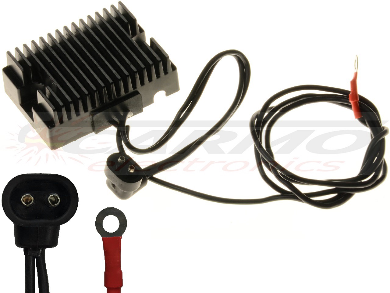 CARR-HARLEY-04JW - Harley-Davidson FLST FXD FLH Voltage regulator rectifier - Click Image to Close