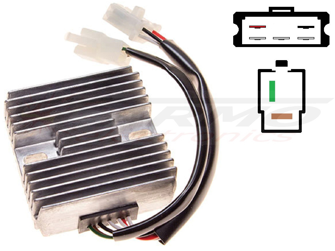 CARR311 - Yamaha XS Kawasaki KH500 MOSFET Voltage regulator rectifier - Click Image to Close