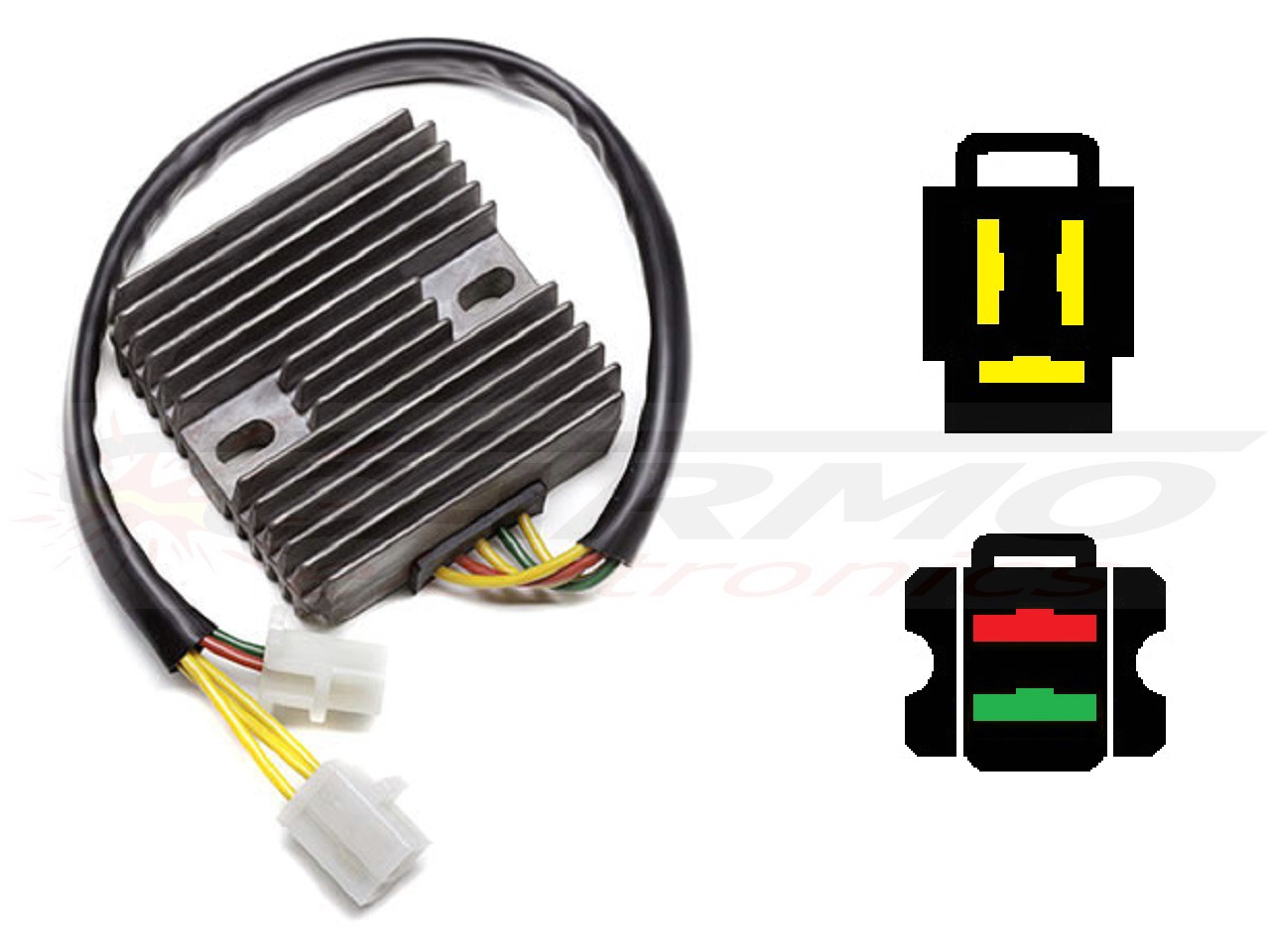 CARR811 Honda VT1100c Shadow 2002- MOSFET Voltage regulator rectifier - Click Image to Close