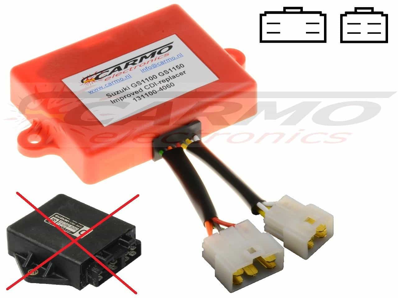 Suzuki GS1100 GSX1100 GS1150 igniter ignition module CDI TCI Box 131100-4060 - Click Image to Close