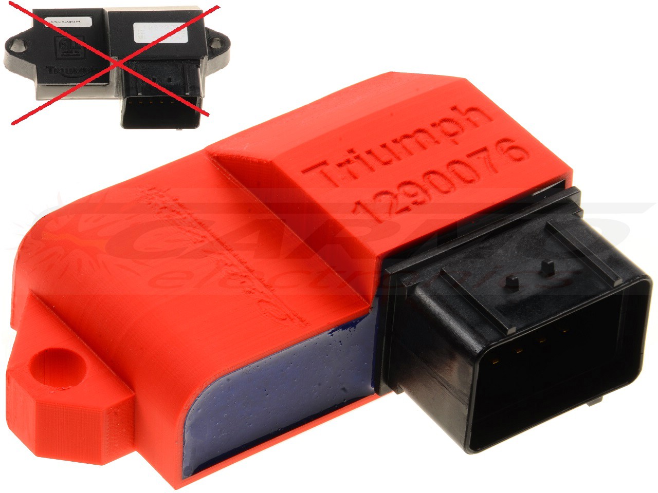 Triumph Adventurer Legend Thunderbird 1290076 igniter ignition module CDI TCI Box - Click Image to Close