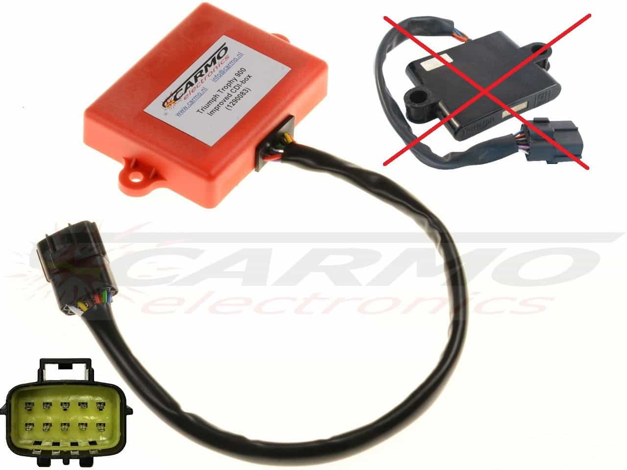 Triumph Trophy 900 igniter ignition module CDI TCI Box (1290083, T1290083) - Click Image to Close