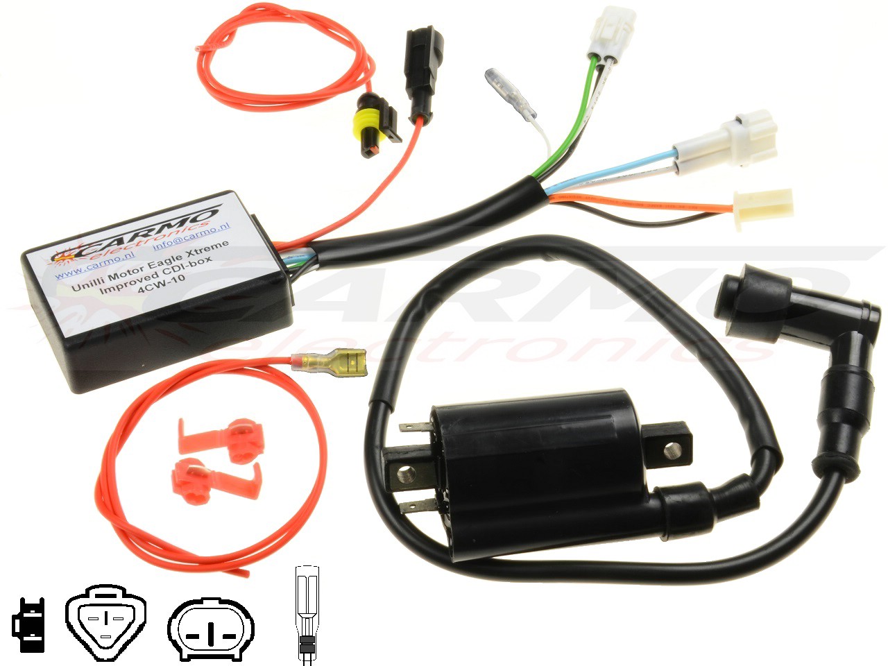 Unilli motors Eagle Xtreme CDI box igniter 4CW-10 - Click Image to Close