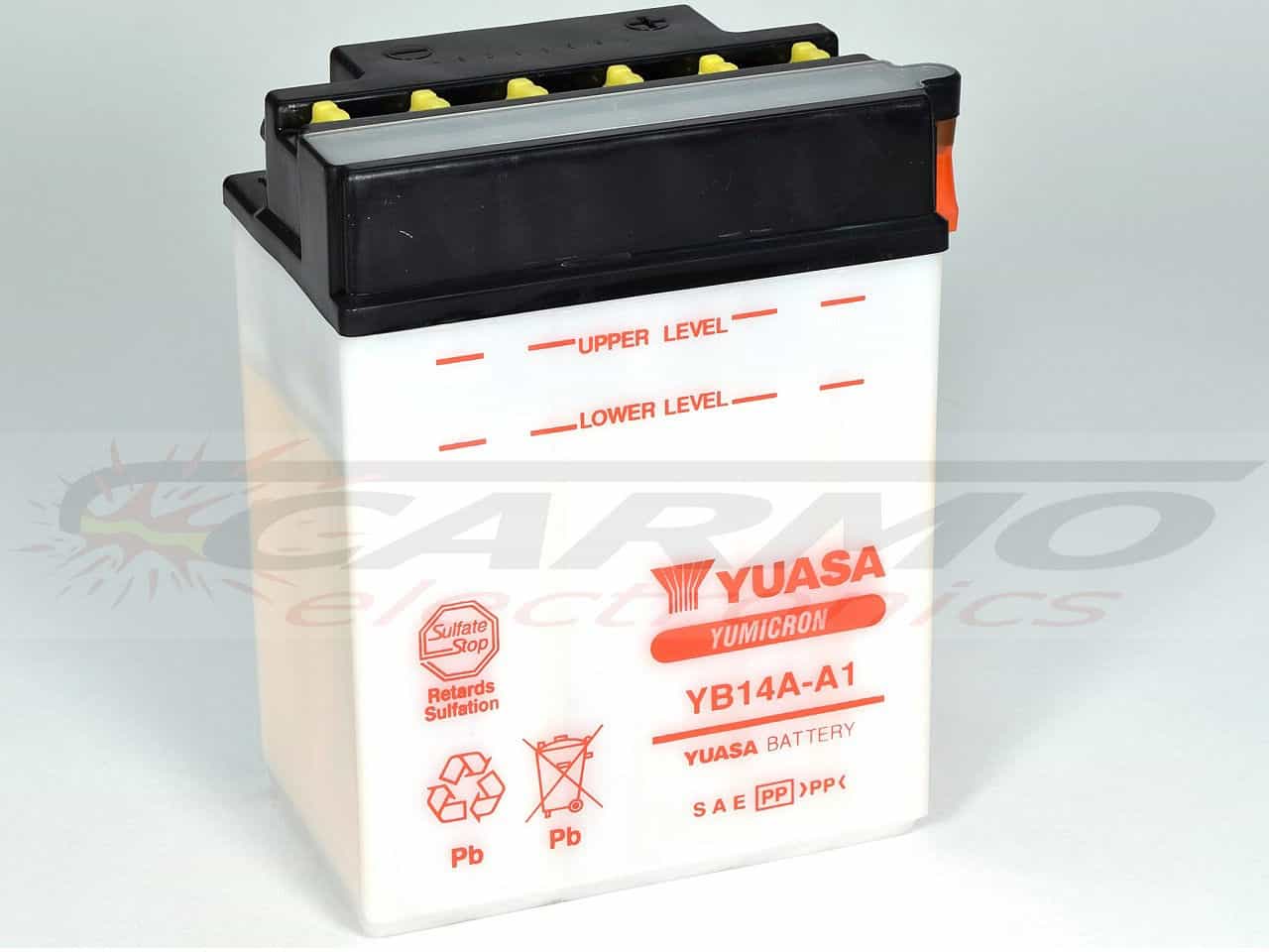 Yuasa YB14A-A1 - Click Image to Close