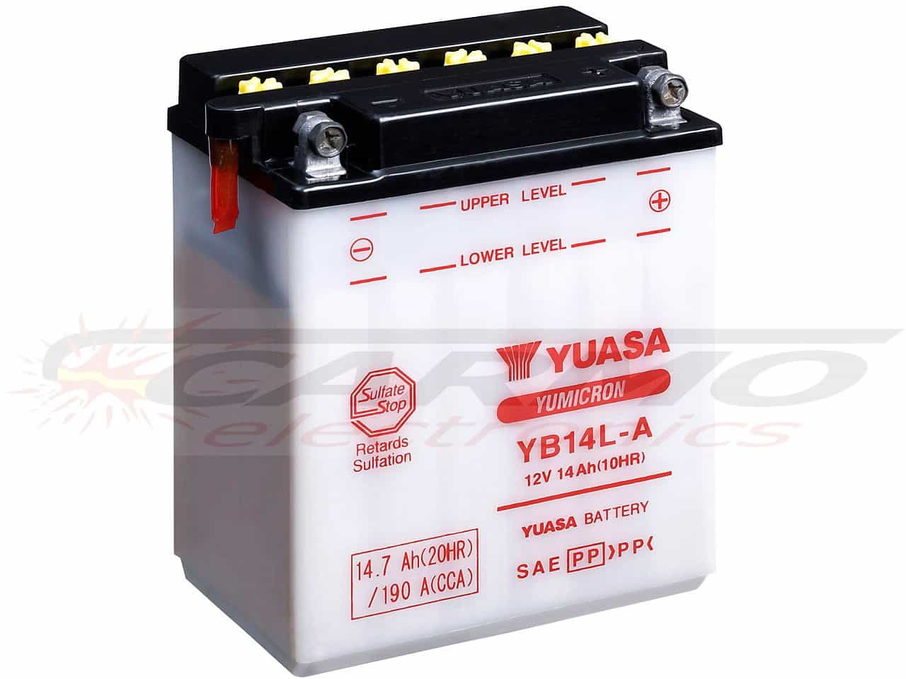 Yuasa YB14L-A - Click Image to Close