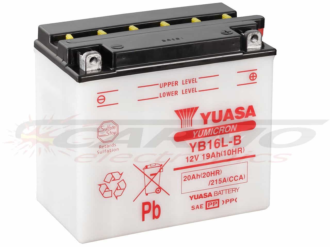 Yuasa YB16L-B - Click Image to Close